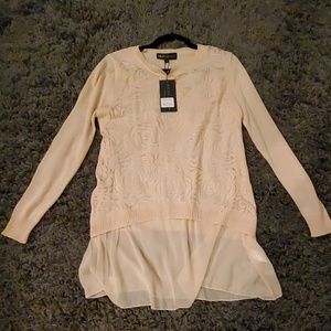 Mela London blush rose top